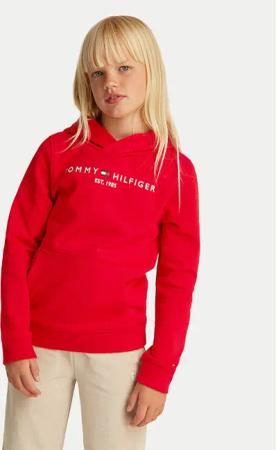 Tommy Hilfiger Sweatshirt Essential KS0KS00205 S Rot Regular Fit