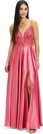Vera Mont Abendkleid "Vera Mont Abendkleid mit Placement", Effektgarn