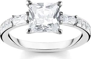 Thomas Sabo TR2380-051-14 Damen-Ring Silber Weiße Steine