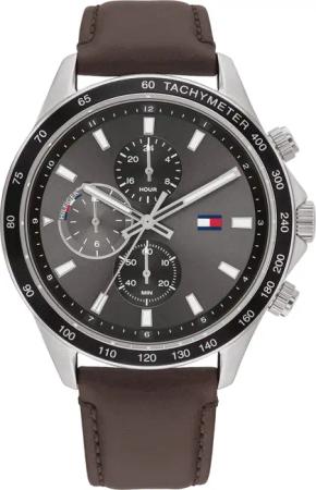 Tommy Hilfiger 1792015 Herrenuhr Miles Multifunktion Braun/Schwarz