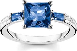 Thomas Sabo TR2380-166-1 Damenring Blaue Steine