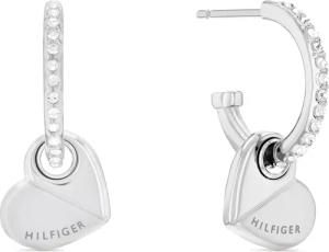 Tommy Hilfiger 2780882 Damen-Ohrringe Creolen mit Herz Love