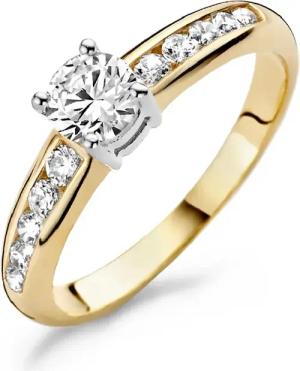 Blush 1154BZI Damenring Gold 585 mit Zirkonia
