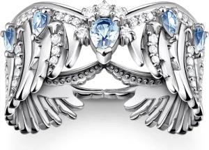 Thomas Sabo TR2411-644-1 Damen Silberring Phönix-Flügel mit Blauen Steinen