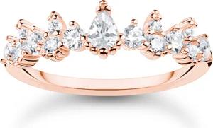 Thomas Sabo TR2415-416-14 Damen-Ring Eiskristalle Roségoldfarben