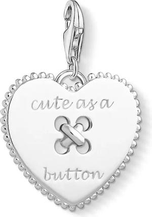 Thomas Sabo 1485-001-21 Charm-Anhänger Herz-Coin