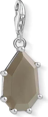Thomas Sabo 1541-507-2 Charm-Anhänger Achattropfen Braun