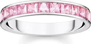 Thomas Sabo TR2358-051-9 Bandring für Damen Pinkfarbene Steine