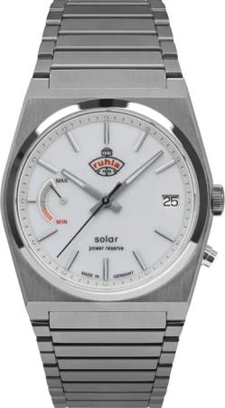 Ruhla 4640M1 Herrenuhr Space Control Solar Weiß