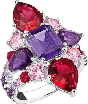 Thomas Sabo TR2441-477-7 Damenring Beerenfarbig