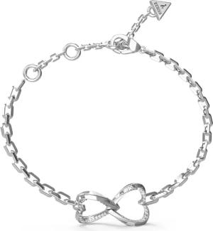Guess JUBB04618JWRHS Damen-Armband Mon Amour Two Hearts