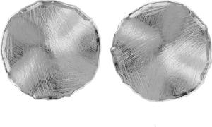 Victoria Cruz A4806-HT Damen-Ohrringe New York Silber Ohrstecker Kreis