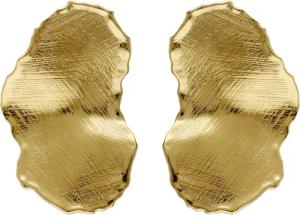 Victoria Cruz A4807-DT Damenohrstecker New York Goldfarben Oval