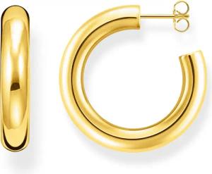 Thomas Sabo CR636-413-39 Damen-Ohrringe Creolen Chunky Mittel vergoldet