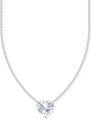 Thomas Sabo KE2211-051-14-L45V Damen-Halskette mit Zirkonia Herz-Anhänger Silber