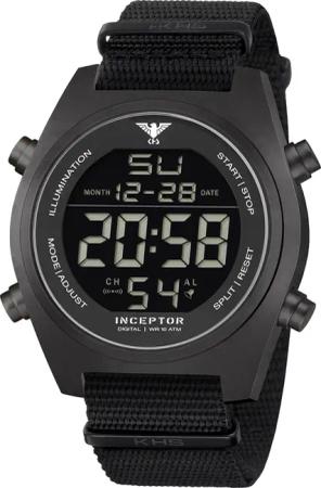 KHS INCBSD.NB Herrenuhr Inceptor Steel Digital
