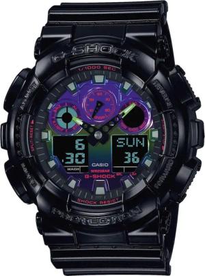 Casio GA-100RGB-1AER G-Shock Herrenuhr Virtual Rainbow