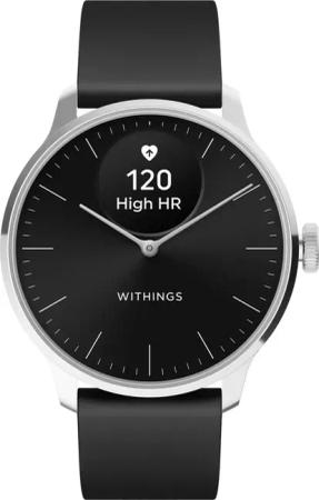 Withings HWA11-Model 5-All-Int Damenuhr ScanWatch Light Silberfarben/Schwarz