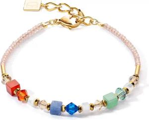 Coeur de Lion 4239/30-1500 Damen-Armband Princess Shape Mix Dopamin