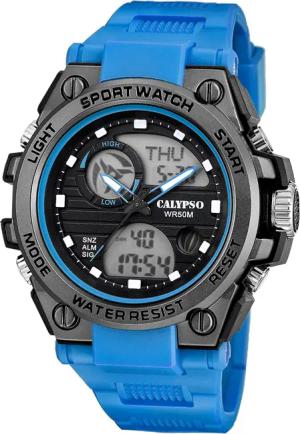 Calypso K5854/1 Herrenuhr AnaDigi Blau/Schwarz