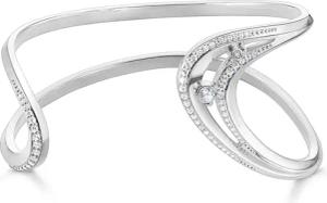 Thomas Sabo AR108-051-14 Damen-Armreif Welle mit Steinen