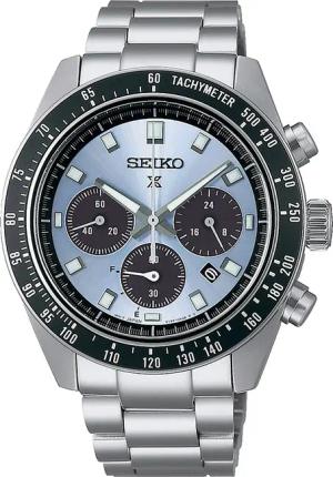 Seiko SSC935P1 Prospex Speedtimer Herrenuhr Solar Hellblau