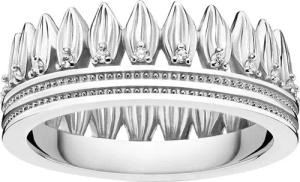 Thomas Sabo TR2282-051-14 Damen-Ring Krone Blätter Silber