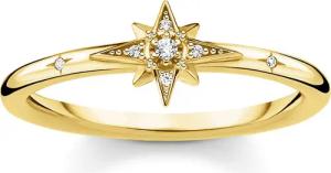 Thomas Sabo TR2317-414-14 Ring für Damen Stern goldfarben