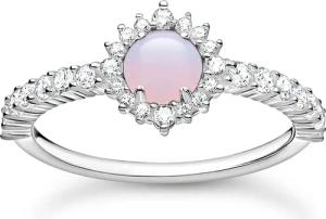 Thomas Sabo TR2344-166-7 Damen-Ring Opalfarbener Stein