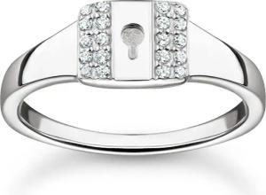 Thomas Sabo TR2372-051-14 Damen-Ring Schloss Silber