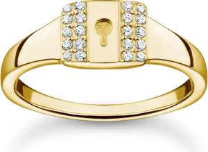 Thomas Sabo TR2372-414-14 Ring für Damen Schloss Goldfarben
