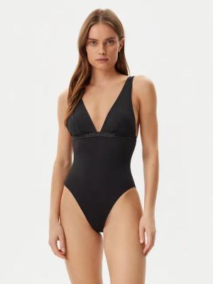 Tommy Hilfiger Badeanzug UW0UW05845 Schwarz