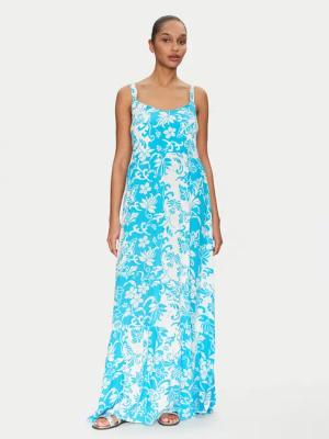 Gaudi Sommerkleid 511BD15012 Blau Regular Fit