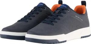 TOM TAILOR Herren Sneaker mit Lochmuster auf der Vorderkappe, blau, Uni, Gr. 41