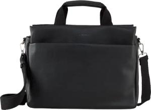 TOM TAILOR Damen TTRELLA L Shopper mit gewebtem Trageriemen, schwarz, Uni, Gr. ONESIZE