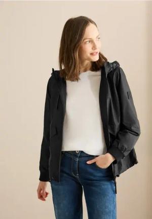 Cecil Damen Windbreaker mit Taschen in Schwarz, Gr: M