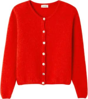 American Vintage - American Vintage Vitow Truien Rood Vito19ee25 - Größe M - rot