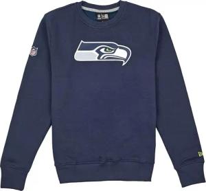 New Era Seattle Seahawks Logo Sweatshirt Blau