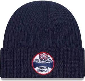 New Era New York Yankees MLB Ny. Y. Traditions Beanie Beanie Blau