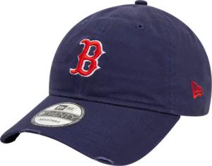 New Era Distressed 9twenty Curved Cap Blau