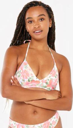 Bikini-Oberteil Damen Triangel geblümt Roxy Daisy