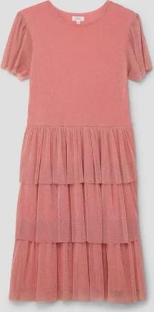 s.Oliver Minikleid Kleid mit Volants Volants
