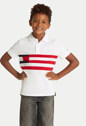 Tommy Hilfiger Poloshirt KB0KB09528 D Weiß Regular Fit