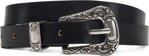 ONLY Damengürtel Onlty Slim Leather Wester Jeans Belt Acc 15338269 Schwarz