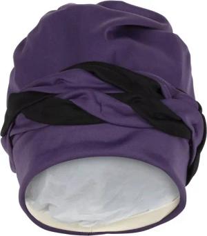 Fashy Badekappe Fashy - Badehaube Badekappe Bademode Damen Lila Schwarz 3493-55