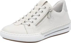 Rieker Slip-On Sneaker, Slipper, Schlupfschuh, Halbschuh, Freizeitschuh in schmaler Form