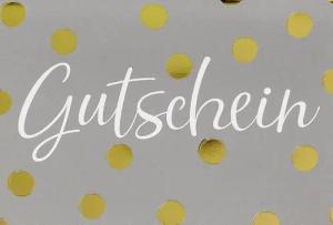 Perleberg Grußkarten Gutschein Glückwunschkarte im Format 115x17cm mit Umschlag uniq3
