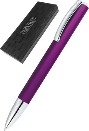 Online Pen Kugelschreiber Vision Drehkugelschreiber, (aus mattiertem Aluminium, hochwertiger Kugelschreiber mit Drehmechanik), in Geschenkbox