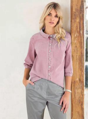 Jeansbluse