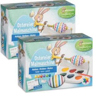 BRAUNS HEITMANN Osterei Brauns-Heitmann 2er Pack Ostereier Malmaschine Set